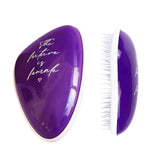 Четка за разресване - лилава