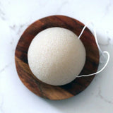 Konjac Silk Collagen гъба за измиване на лице за кожа с признаци на стареене