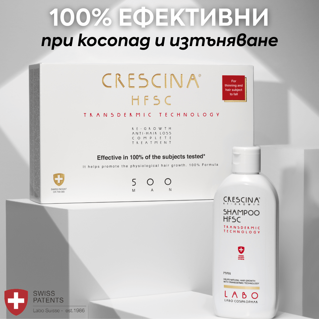 КРЕШИНА 🇨🇭 100% ефективни при косопад и изтъняване на косата - Zlatna Ribka | Лидерът в луксозната козметика за коса