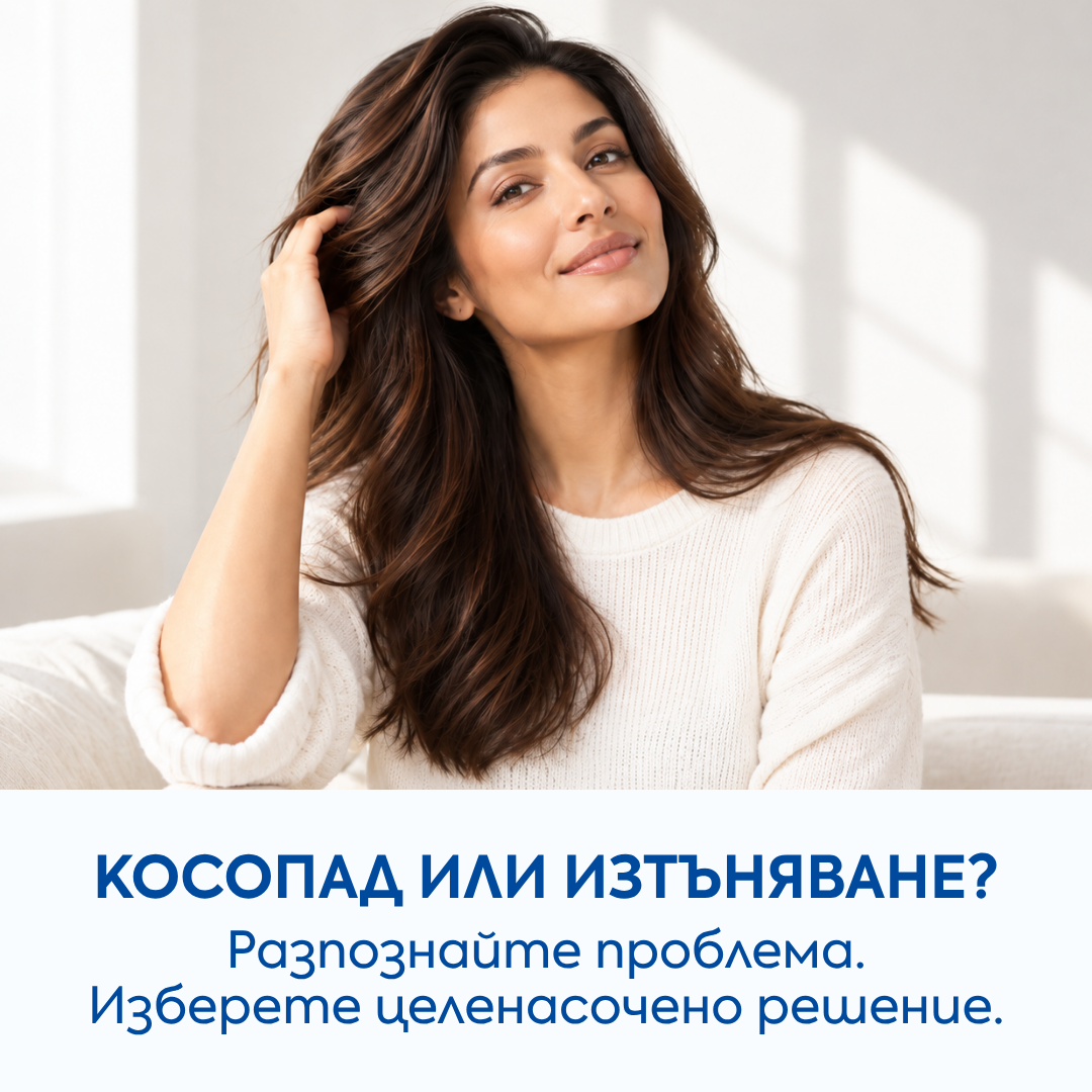 Косопадът и изтъняването са различни състояния, които изискват индивидуален подход