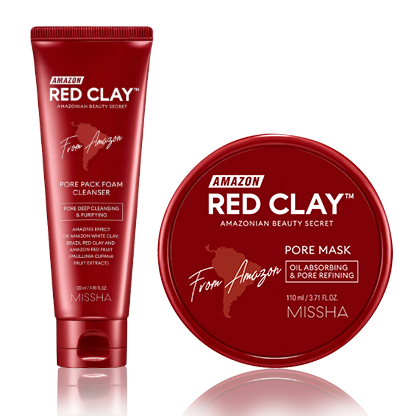 Amazon Red Clay Почистване с червена глина