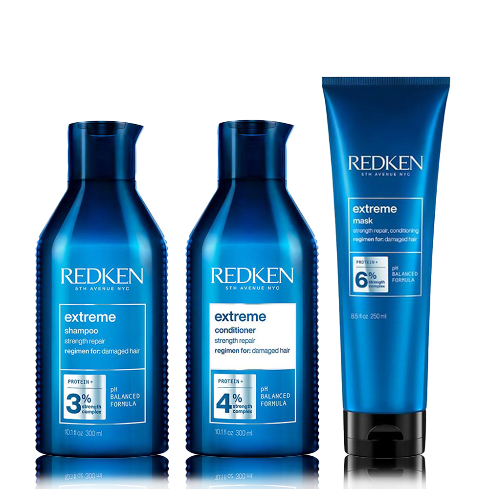 За силно увредена коса