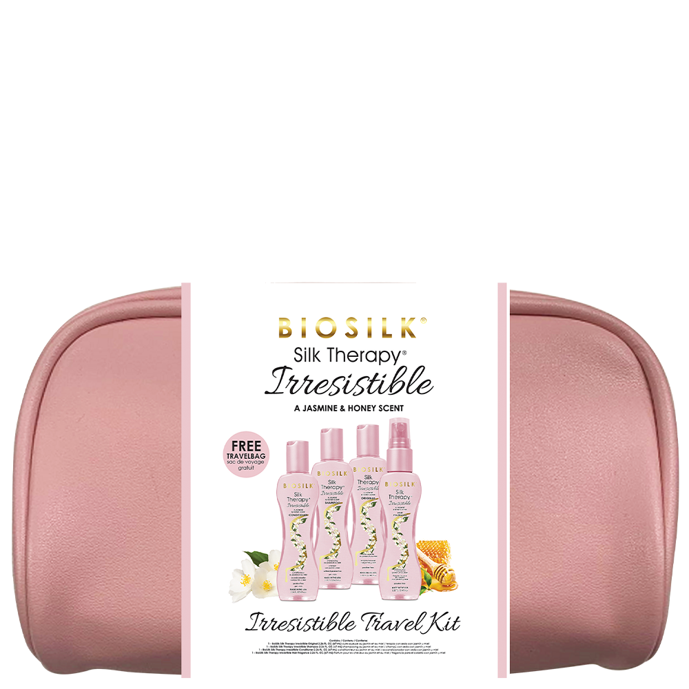 Комплект за път с копринени протеини Жасмин и Мед BioSilk Silk Therapy Irresistible Travel Kit