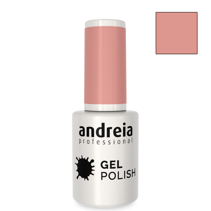 ПОДАРЪК Гел лак с интензивен блясък 10.5 мл Andreia Professional Pinkish Nude Gel Polish 220