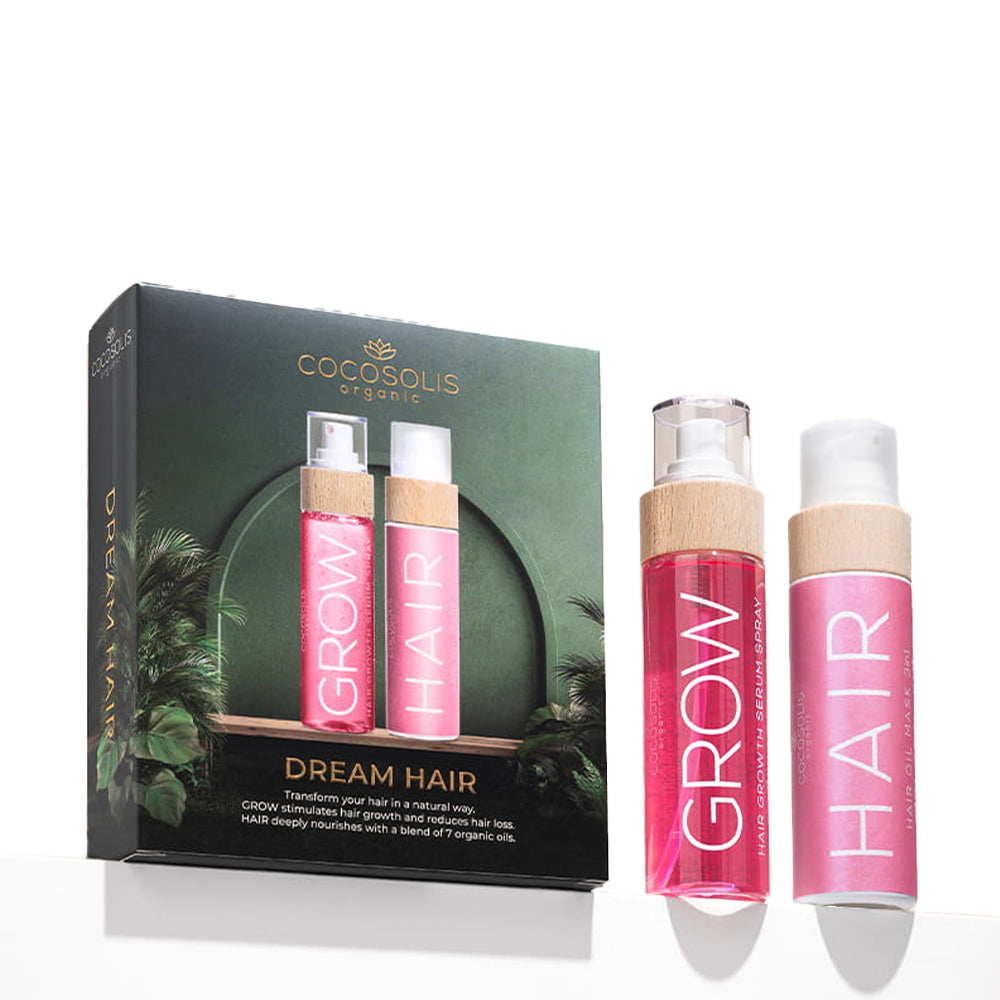 Комплект за растеж и възстановяване на косата Cocosolis Dream Hair Set