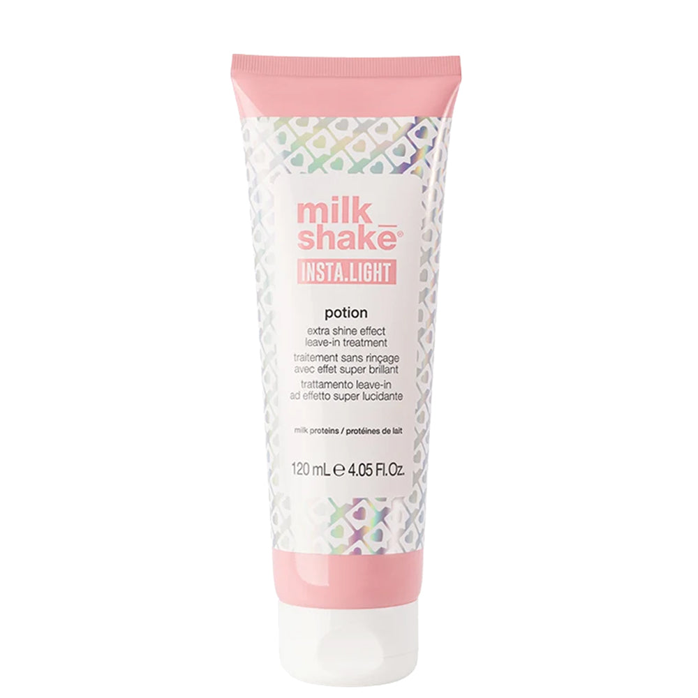 Терапия за огледален блясък без отмиване 120 мл MilkShake Insta.light Potion 