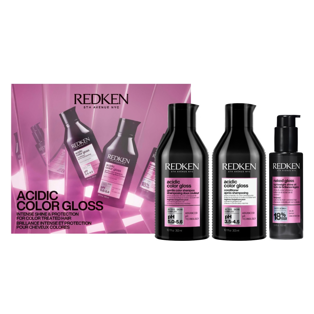 Лимитирана подаръчна кутия Redken Acidic Color Gloss Holiday Box