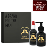 Комплект за мъже шампоан и олио за брада Сладък Тютюн