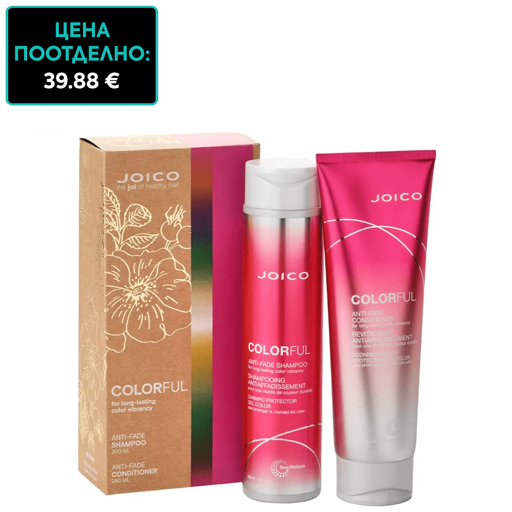 Комплект за задържане на цвета на боядисана коса JOICO Colorful XMAS Set