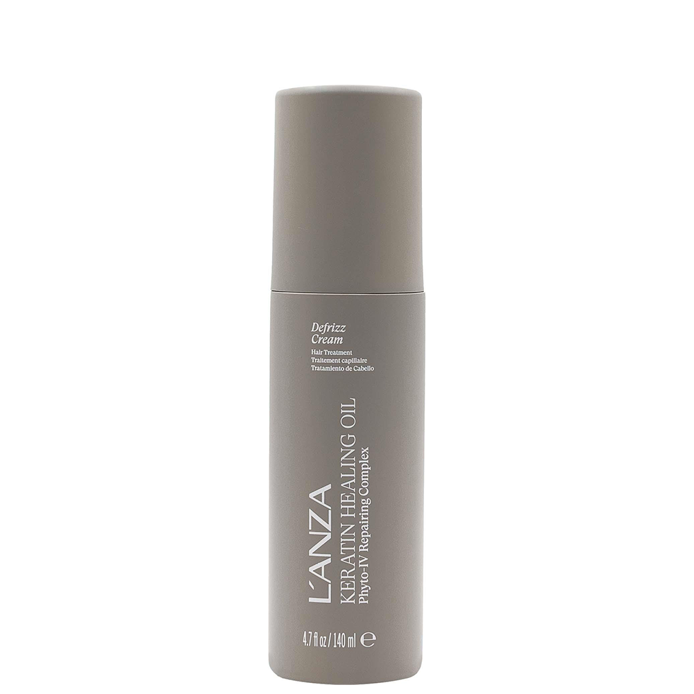 Подхранващ крем за разресване с анти-фриз ефект 140 мл Lanza Keratin Healing Oil Defrizz Cream Phyto IV-Repairing Complex