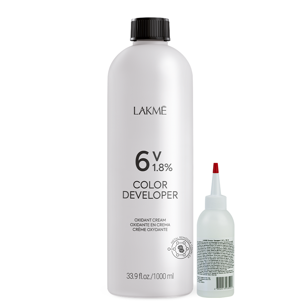 Оксидант с Metal Remover Complex 120 мл LAKME Color Developer