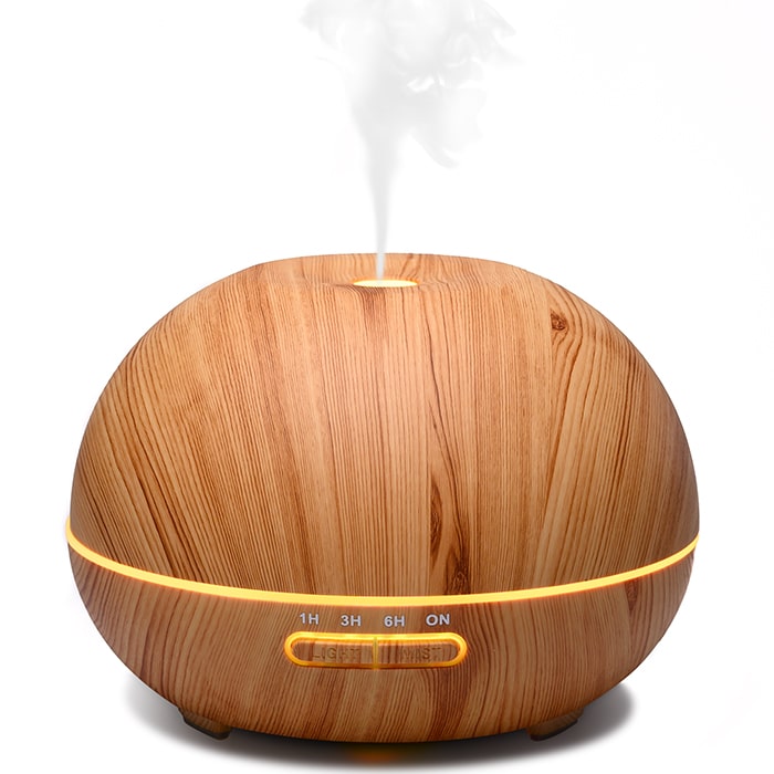 Ултразвуков дифузер за ароматерапия 400 мл MAKEDA Botanics Aroma diffuser MEDITATION /Light/