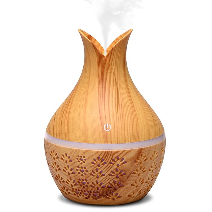 Ултразвуков овлажнител за въздух с USB 300 мл MAKEDA Botanics Humidifier SPRING