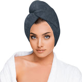 Микрофибърна кърпа за коса Gray