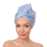 Кърпа за коса от вискоза и микрофибър