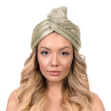 Кърпа за коса от лурекс и микрофибър