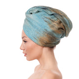 Кърпа за коса от лурекс и микрофибър