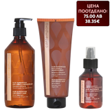 Комплект за изглаждане на непокорна коса