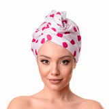 Кърпа за коса от памук и микрофибър