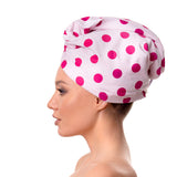 Кърпа за коса от памук и микрофибър