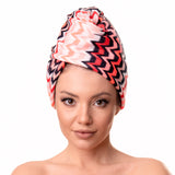 Кърпа за коса от полиестер и микрофибър