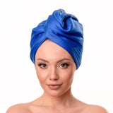 Кърпа за коса от памук и микрофибър