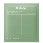 Успокояваща и освежаваща хидрогел маска за лице с келп 34 г - Biodance