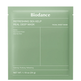 Успокояваща и освежаваща хидрогел маска за лице с келп 34 г - Biodance
