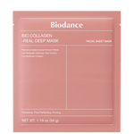 Хидратираща и стягаща хидрогел маска за лице с колаген 34 г - Biodance