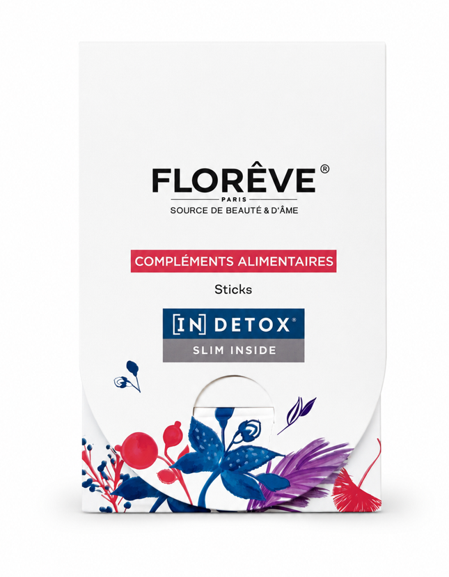ПОДАРЪК Хранителни добавки за отслабване и детокс 2 бр х 4 г FLOREVE Paris [IN] DETOX Slim Inside