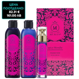 Комплект за тониране на руса коса с растителни екстракти и масла