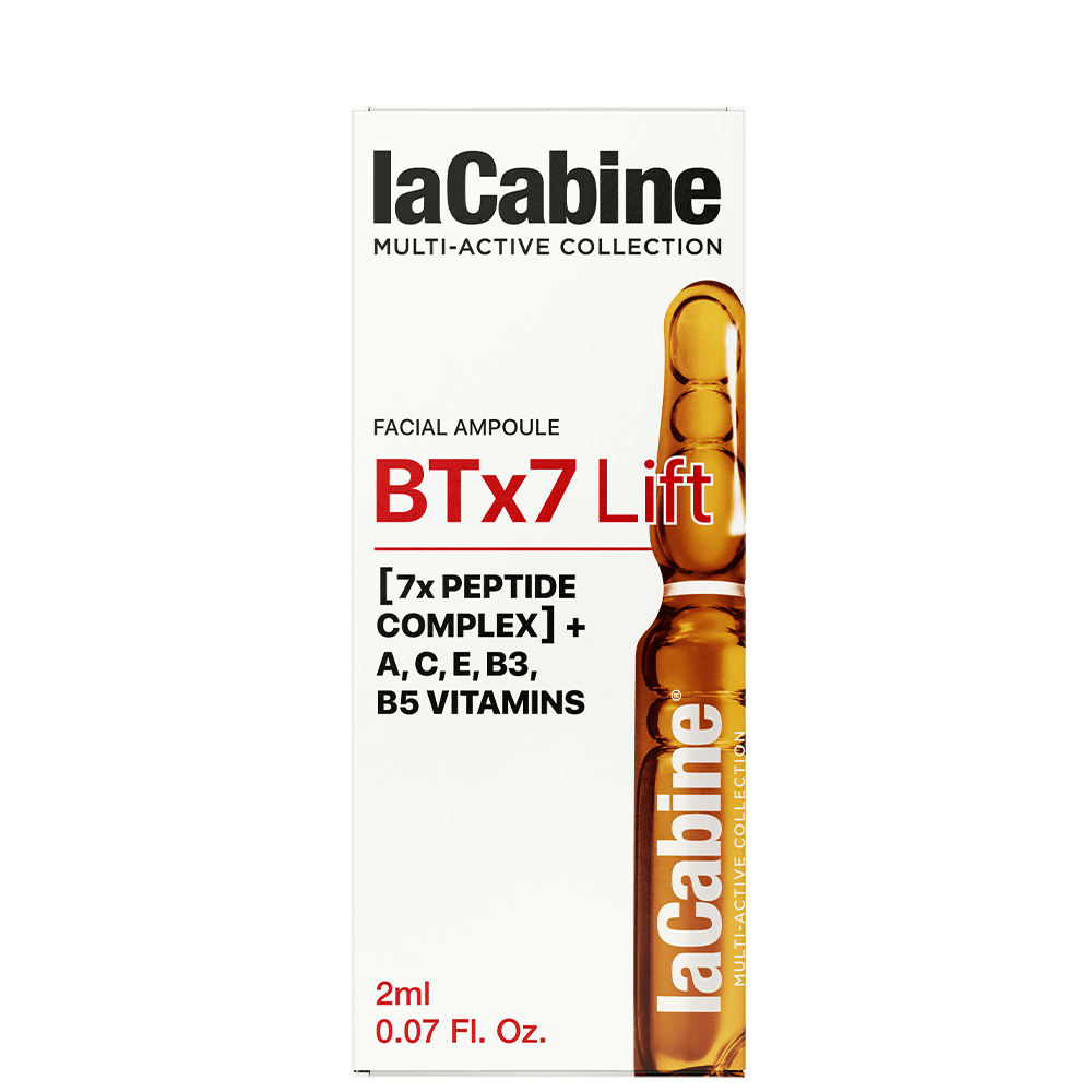 ПОДАРЪК Ампула за лице с ботокс и лифтинг ефект със 7 вида пептида 2 мл laCabine Multi-Active Collection BTx7 Lift Facial Ampoule