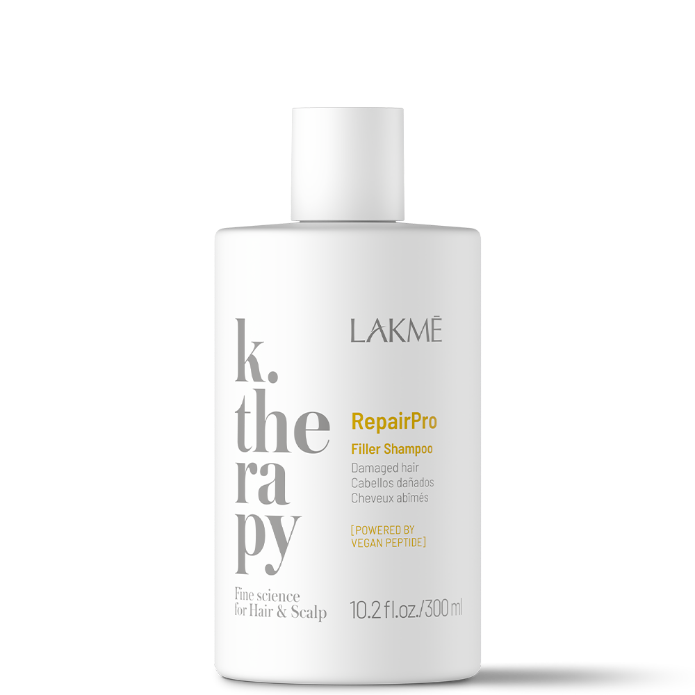 Възстановяващ шампоан с филър ефект за увредена коса 300 мл LAKME K.Therapy RepairPro Filler Shampoo 