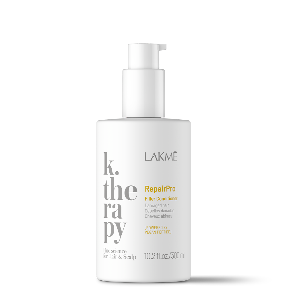 Възстановяващ балсам с филър ефект за увредена коса 300 мл LAKME  K.Therapy RepairPro Filler Conditioner 