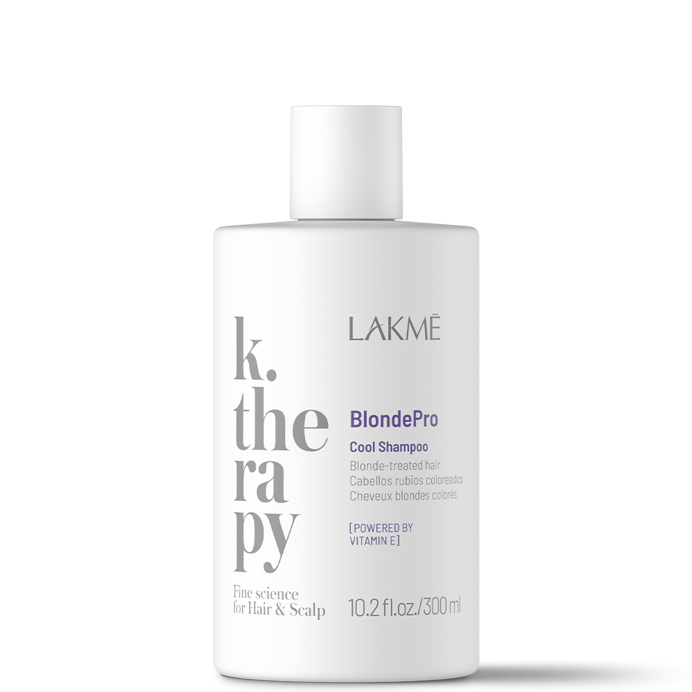 Шампоан за неутрализиране на топли нюанси 300 мл LAKME K.Therapy BlondePro Cool Shampoo