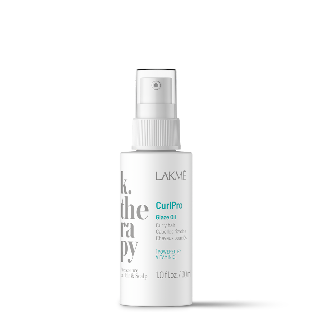 Олио за блясък и дефиниция на къдрици 30 мл LAKME K.Therapy CurlPro Glaze Oil