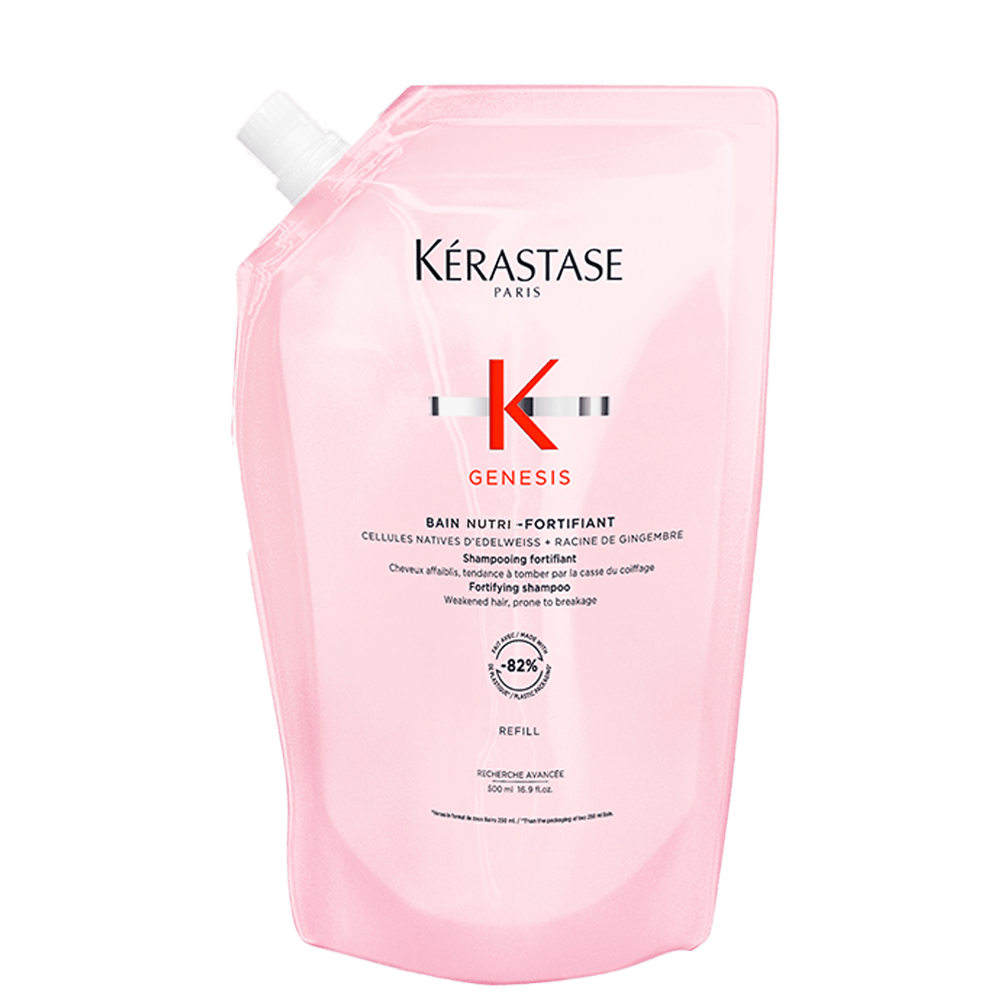 Пълнител за шампоан за плътна коса склонна към косопад 500 мл Kerastase Genesis Bain Nutri Fortifiant Shampoo Refill