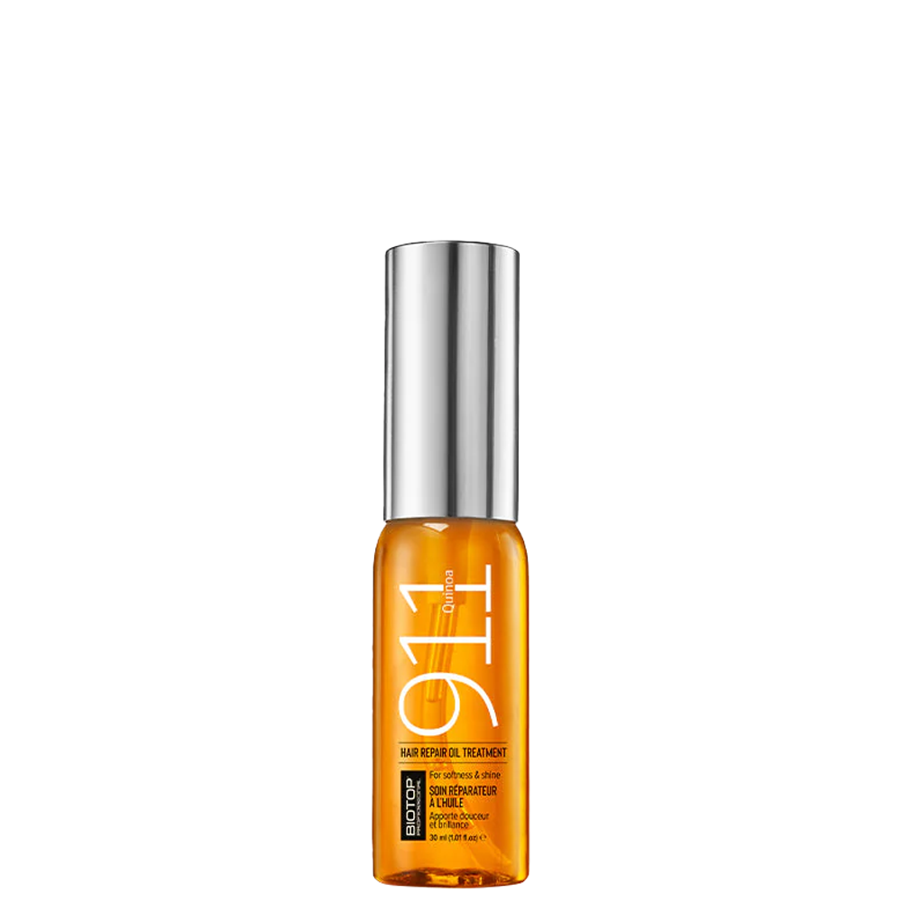 Възстановяващо олио за увредена коса с отмиване 30 мл BIOTOP Professional 911 Quinoa Hair Repair Oil Treatment