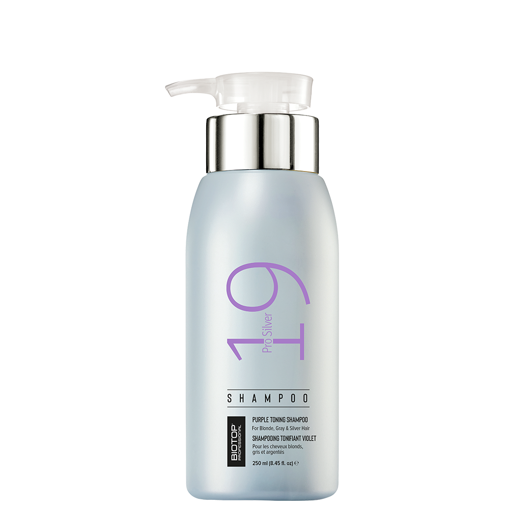 Тониращ шампоан за руса коса 250 мл BIOTOP Professional 19 Pro Silver Shampoo