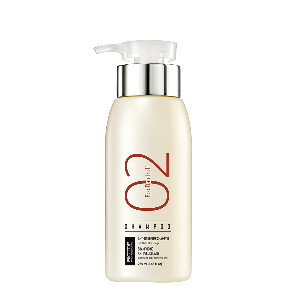 Шампоан против пърхот 250 мл BIOTOP Professional 02 Eco Dandruff Shampoo