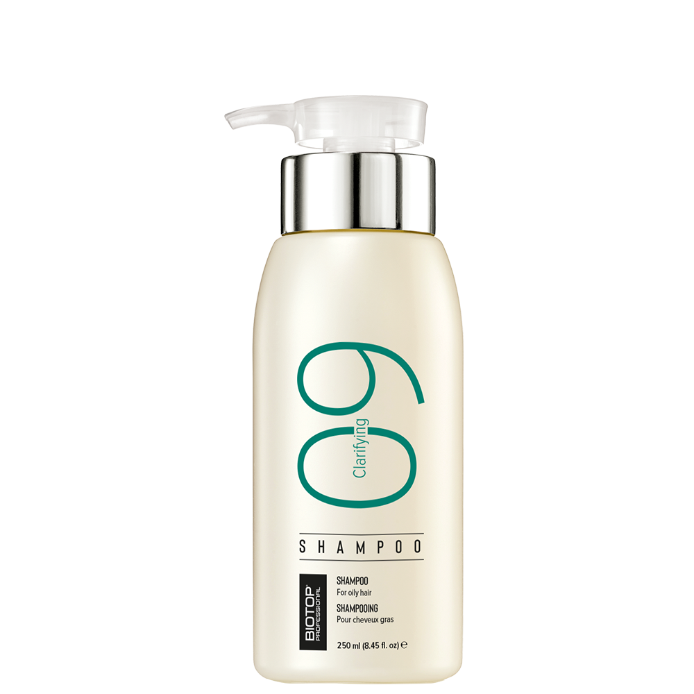 Дълбокопочистващ и балансиращ шампоан за мазен скалп 250 мл BIOTOP Professional 09 Clarifying Shampoo