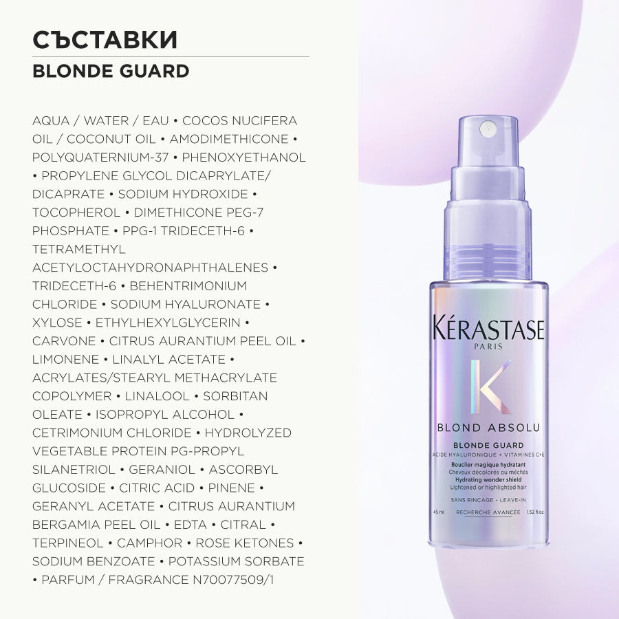Многофункционален спрей за изсветлена коса в размер за пътуване 45 мл