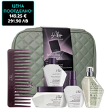 Луксозен travel комплект за възстановяване и хидратация с подарък несесер и 2 тестера