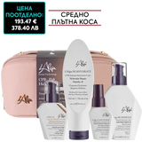 Комплект за интензивно молекулярно възстановяване на средно плътна коса + подарък несесер