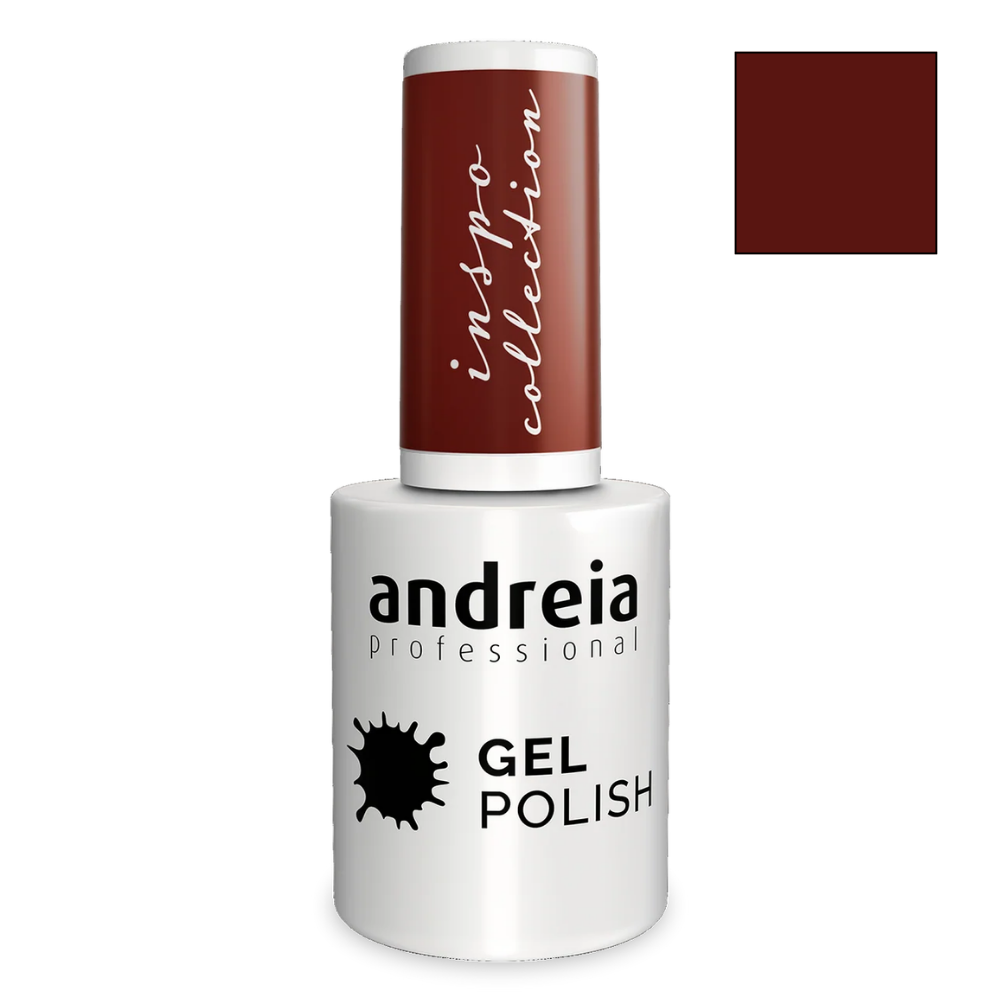 ПОДАРЪК Гел лак с интензивен блясък 10.5 мл Andreia Professional Gel Polish Brown IN3