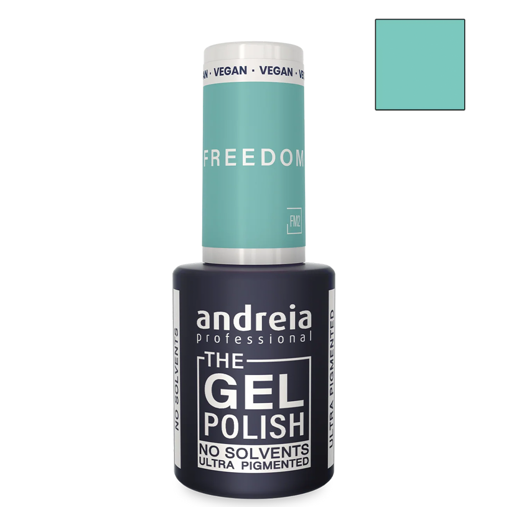 Ултра пигментен гел лак 10.5 мл Andreia Professional Mint Green The Gel Polish FM2