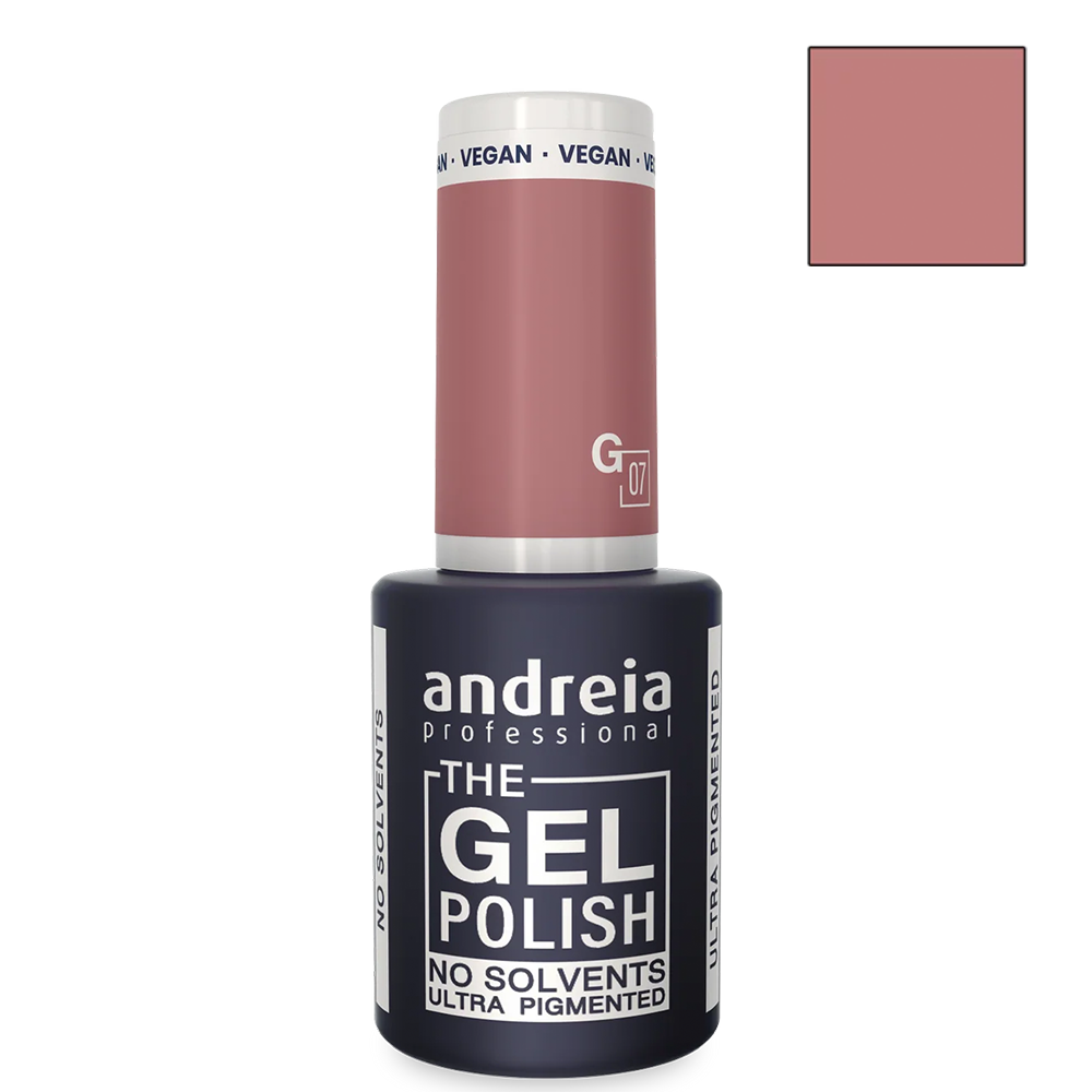 Ултра пигментен гел лак 10.5 мл Andreia Professional Light Pink The Gel Polish G07