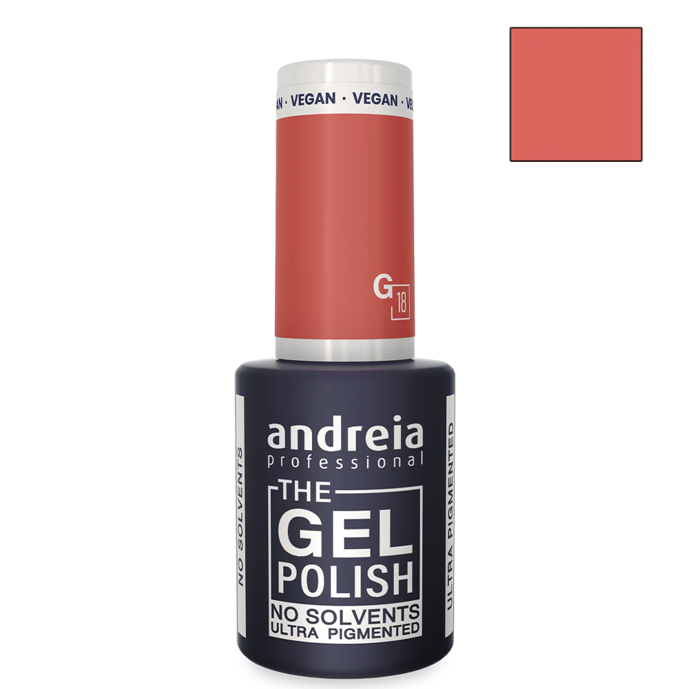 Ултра пигментен гел лак 10.5 мл Andreia Professional Salmon The Gel Polish G18