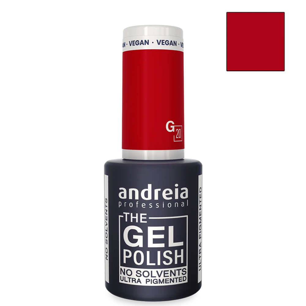 Ултра пигментен гел лак 10.5 мл Andreia Professional Red The Gel Polish G20