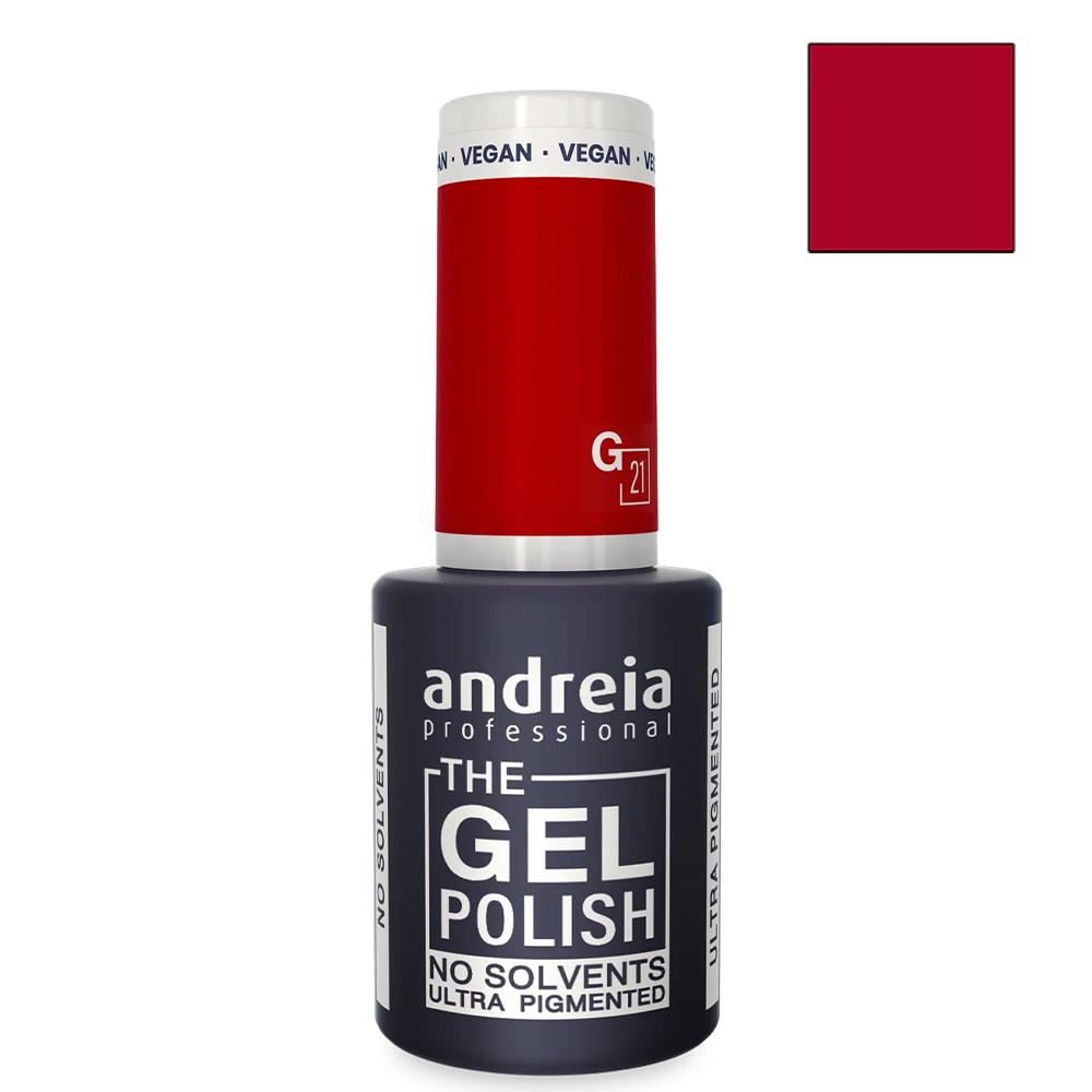 ПОДАРЪК Ултра пигментен гел лак 10.5 мл Andreia Professional Cherry The Gel Polish G21